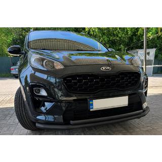 Frontschutzbügel ST014 Black (Edelstahl) Kia Sportage 2015-2021 Foto 1