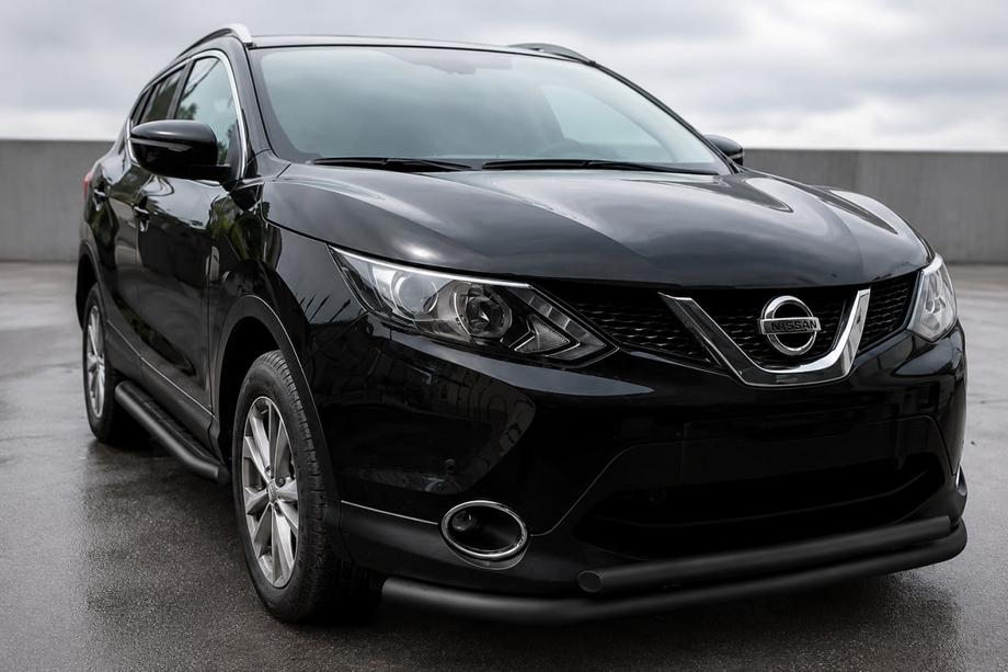 Nissan Qashqai 2014-2021 Frontschutzbügel ST014 Black (Edelstahl) Image