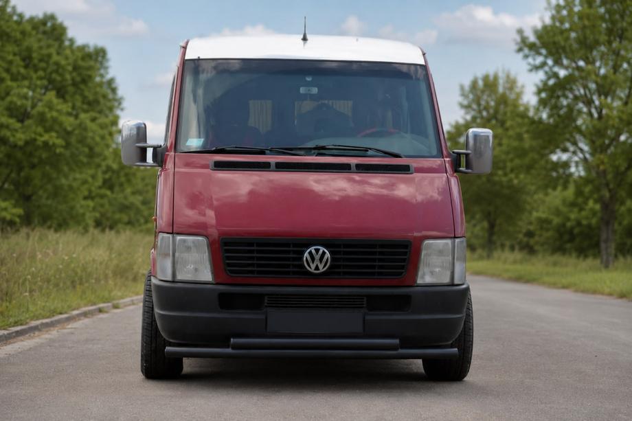 Volkswagen LT 1995-2006 Frontschutzbügel ST014 Black (Edelstahl) Image