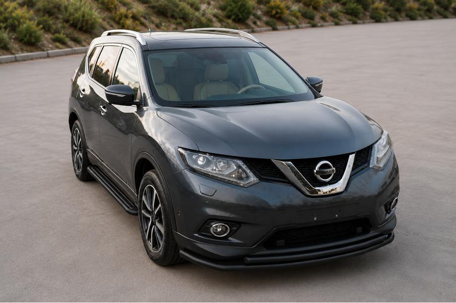 Nissan X-trail T32/Rogue 2014-2021 Frontschutzbügel ST014 Black (Edelstahl) Image