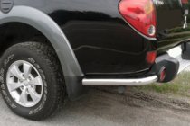 Mitsubishi L200 2006-2015 Hintere Eckschutzrohre AK003 (2 Stk., Edelstahl) Foto 2