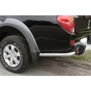 Hintere Eckschutzrohre AK003 (2 Stk., Edelstahl) Mitsubishi L200 2006-2015 Foto 2
