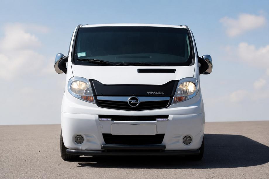 Nissan Primastar 2002-2014 Frontschutzbügel ST014/2 Black (Edelstahl) Image