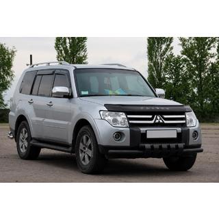 Frontschutzbügel ST015 Black (Edelstahl) Mitsubishi Pajero Wagon III 1999-2006 Foto 3