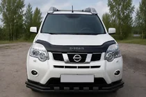Nissan X-trail T31 2007-2014 Frontschutzbügel ST015 Black (Edelstahl) Foto 1