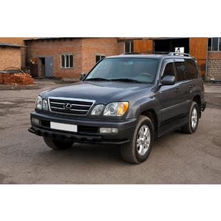 Frontschutzbügel ST015 Black (Edelstahl) Lexus LX470 1998-2007 Foto 3