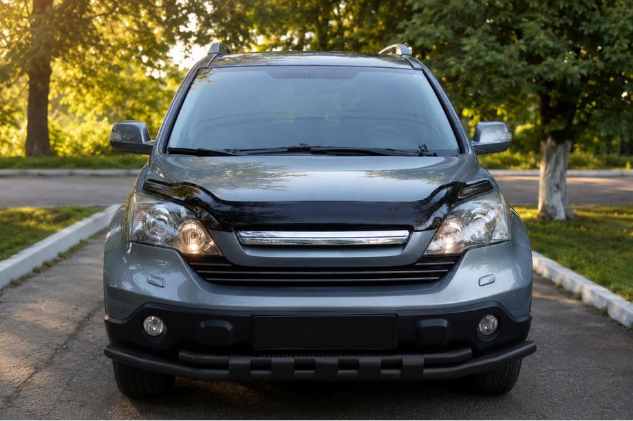 Honda CRV 2007-2011 Frontschutzbügel ST015 Black (Edelstahl) Image