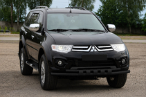 Mitsubishi L200 2006-2015 Frontschutzbügel ST015 Black (Edelstahl) Foto 1