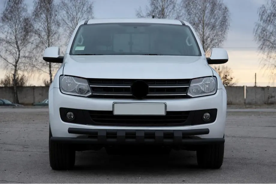 Volkswagen Amarok 2010-2022 Frontschutzbügel ST015 Black (Edelstahl) Foto 1