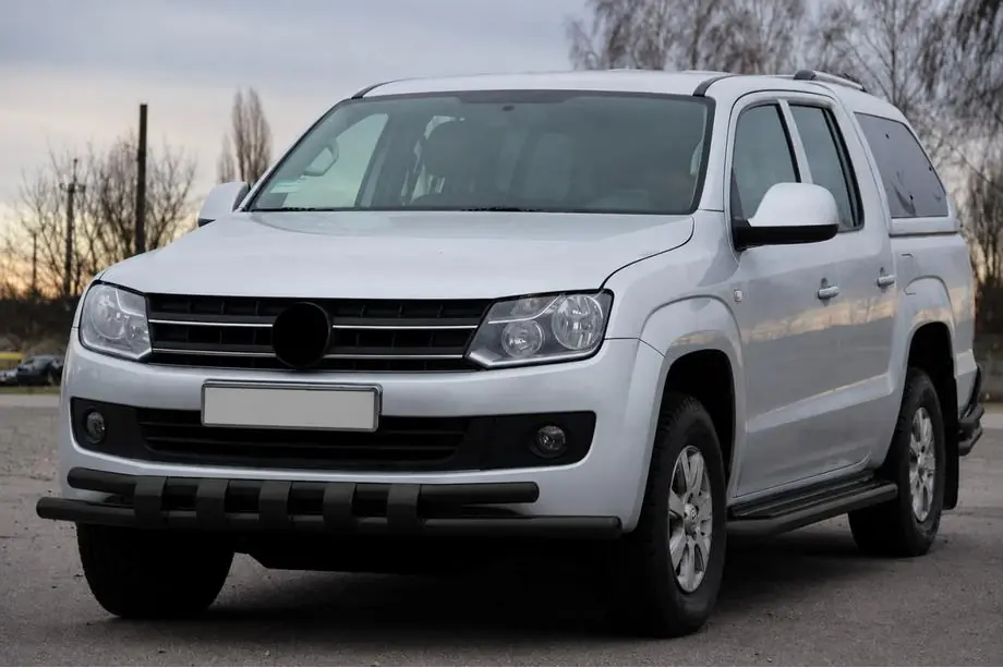 Volkswagen Amarok 2010-2022 Frontschutzbügel ST015 Black (Edelstahl) Foto 2