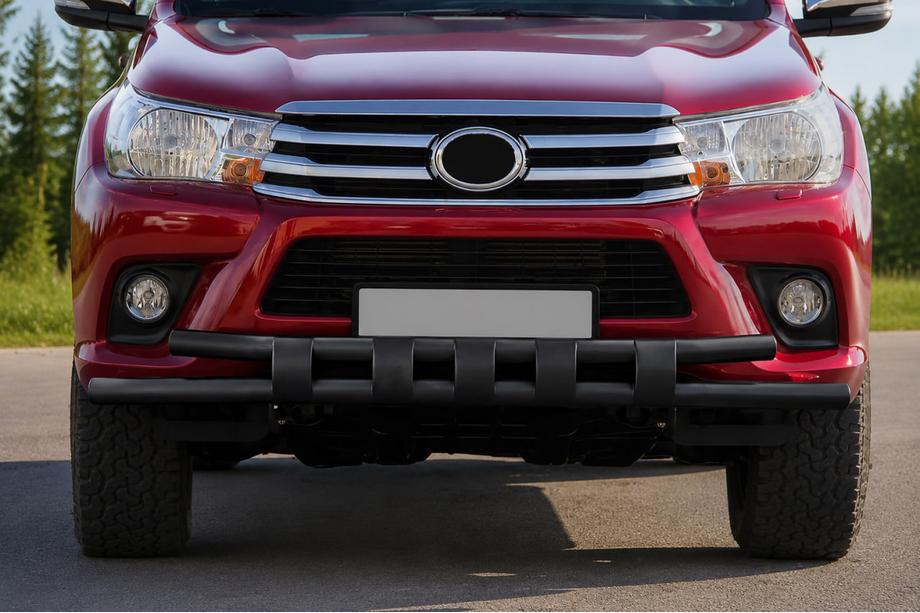 Toyota Hilux 2015- Frontschutzbügel ST015 Black (Edelstahl) Foto 1