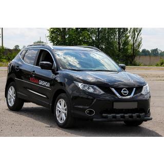 Frontschutzbügel ST015 Black (Edelstahl) Nissan Qashqai 2014-2021 Foto 3