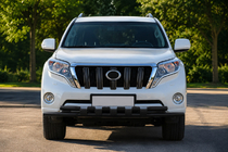 Toyota Land Cruiser Prado 150 2009-2023 Frontschutzbügel ST015 Black (Edelstahl) Foto 1