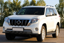 Toyota Land Cruiser Prado 150 2009-2023 Frontschutzbügel ST015 Black (Edelstahl) Foto 2