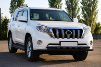 Toyota Land Cruiser Prado 150 2009-2023 Frontschutzbügel ST015 Black (Edelstahl) Foto 3