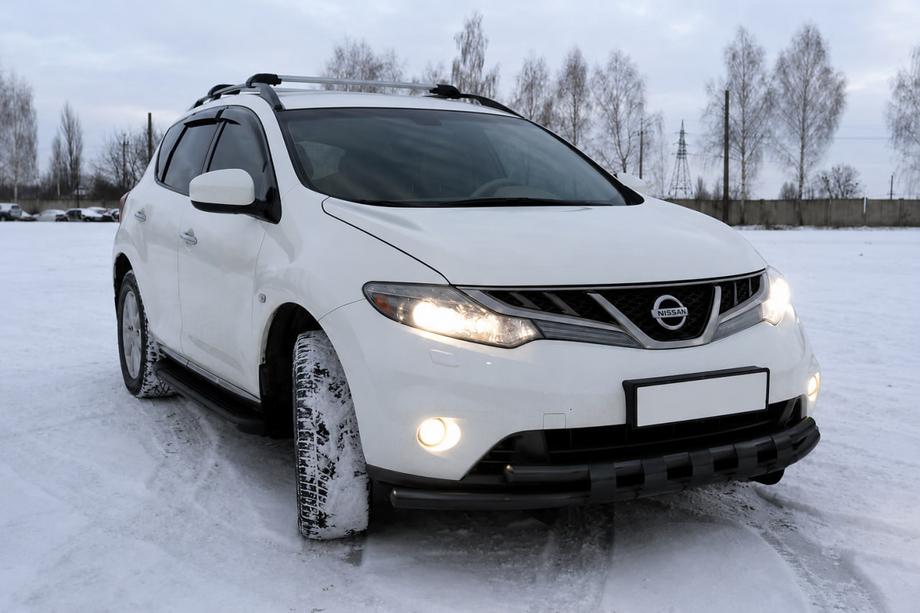 Nissan Murano 2008-2014 Frontschutzbügel ST015 Black (Edelstahl) Image