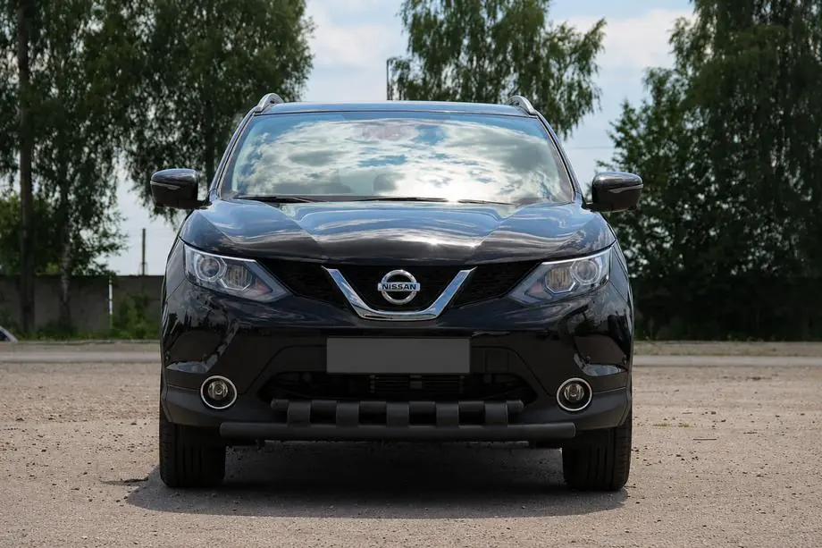 Nissan Qashqai 2007-2010 Frontschutzbügel ST015 Black (Edelstahl) Foto 2