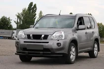 Nissan X-trail T31 2007-2014 Frontschutzbügel ST015/2 Black (Edelstahl) Foto 2