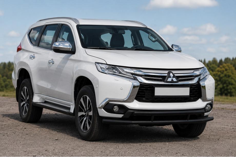 Mitsubishi Pajero Sport 2015- Frontschutzbügel ST016 Black (Edelstahl) Image