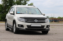 Volkswagen Tiguan 2007-2016 Frontschutzbügel ST016 Black (Edelstahl) Foto 2