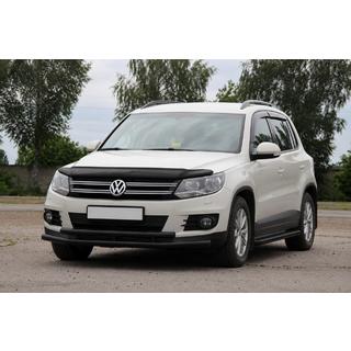 Frontschutzbügel ST016 Black (Edelstahl) Volkswagen Tiguan 2007-2016 Foto 3