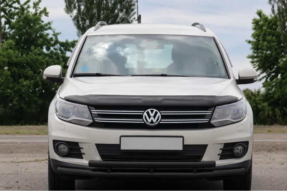Volkswagen Tiguan 2007-2016 Frontschutzbügel ST016 Black (Edelstahl) Image