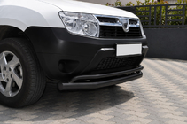 Renault Duster 2008–2017 Frontschutzbügel ST017 Black (Edelstahl) Foto 2