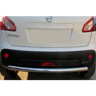 Heckbügel gerade (Edelstahl) Nissan Qashqai 2010-2014 Foto 1