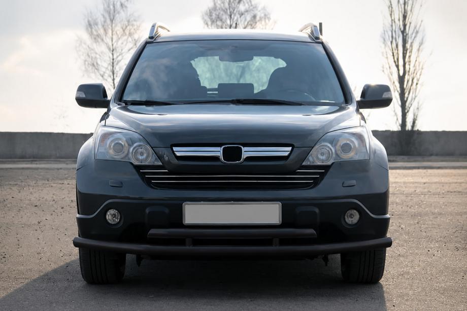 Honda CRV 2007-2011 Frontschutzbügel ST018 Black (Edelstahl) Image