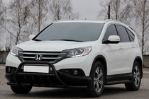 Honda CRV 2012-2016 Frontschutzbügel WT003-ST-V1 Black (Edelstahl) Foto 3