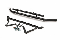 Volkswagen Caddy 2010-2015 Frontschutzbügel Doppelrohr 60/48 mm Black (Edelstahl) Foto 2