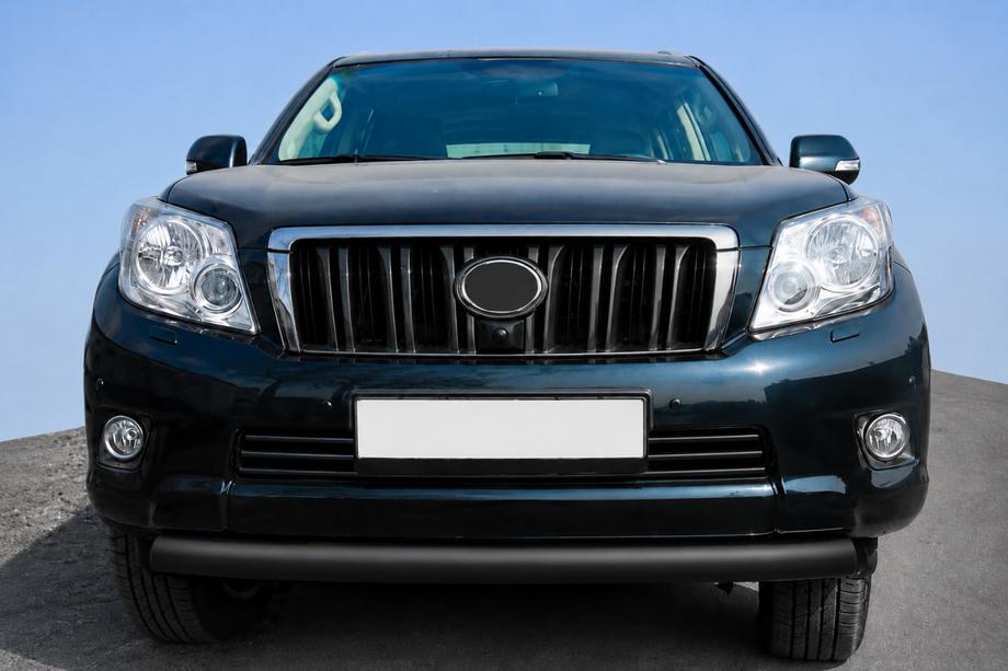 Toyota Land Cruiser Prado 120 2002-2009 Frontschutzbügel ST008 Black (Edelstahl) Image