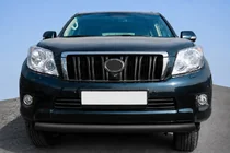 Toyota Land Cruiser Prado 150 2009-2023 Frontschutzbügel ST008 Black (Edelstahl) Foto 1
