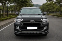 Toyota Land Cruiser 200 2007-2021 Frontschutzbügel ST015 Black (2015+, Edelstahl) Foto 1