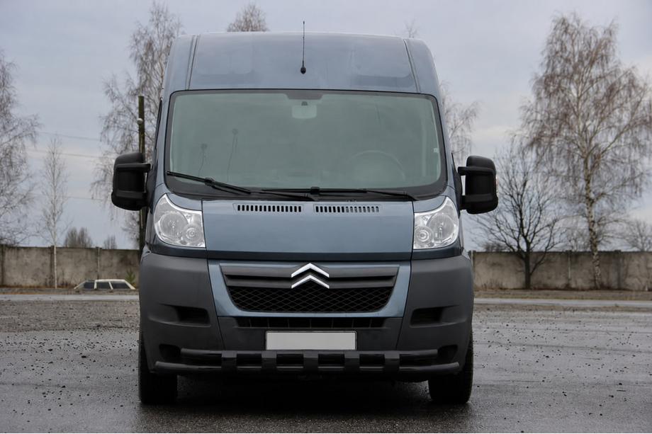 Fiat Ducato 2006-2025 Frontschutzbügel ST015 Black (Edelstahl) Image