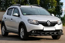 Renault Sandero 2013-2022 Frontschutzbügel ST015 Black (Edelstahl) Foto 3