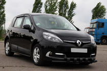 Renault Scenic/Grand 2009-2016 Frontschutzbügel ST015 Black (Edelstahl) Foto 3