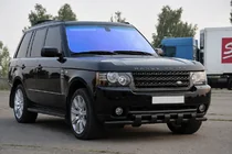 Range Rover III L322 2002-2012 Frontschutzbügel ST015 Black (Edelstahl) Foto 3
