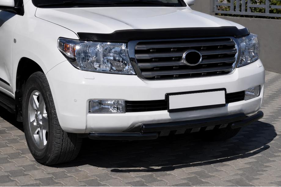 Toyota Land Cruiser 200 2007-2021 Frontschutzbügel ST015 Black (Edelstahl) Image