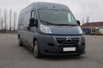 Peugeot Boxer 2006-2025 Frontbügel ST019 Black (Edelstahl) Foto 2