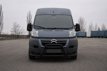 Peugeot Boxer 2006-2025 Frontbügel ST019 Black (Edelstahl) Foto 1