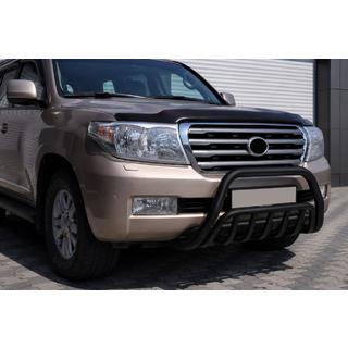 Frontbügel WT002 Schwarz (Edelstahl) Toyota Land Cruiser 200 2007-2021 Foto 2