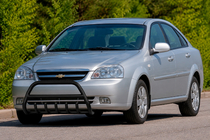 Chevrolet Lacetti 2003-2024 Frontbügel WT003 Black (60 mm, Edelstahl) Foto 1