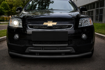 Chevrolet Captiva 2006-2019 Frontschutzbügel 3-fach Black (Edelstahl) Foto 1