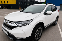 Honda CRV 2017-2022 Integrierte Dachreling schwarz OEM (Aluminium) Foto 2