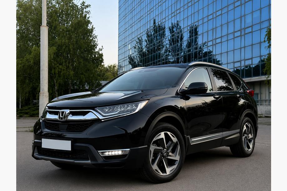 Honda CRV 2017-2022 Integrierte Dachreling grau OEM (Aluminium, Montage mit Kleber) Image