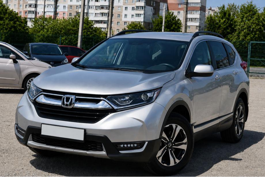 Honda CRV 2017-2022 OEM Dachreling schwarz (Aluminium) Image
