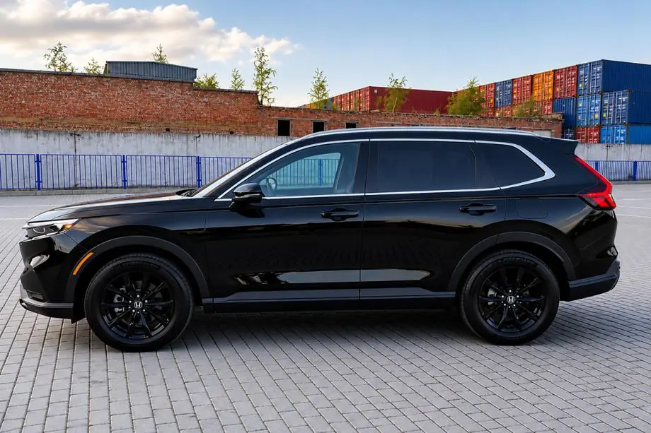 Honda CRV 2022- Integrierte Dachreling grau OEM (ABS-Kunststoff) Image