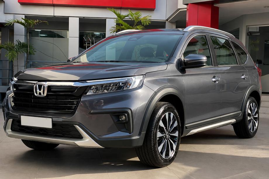 Honda BR-V 2021– Integrierte OEM Dachreling grau (Aluminium) Image
