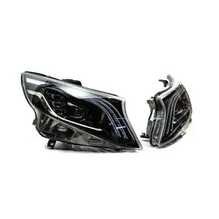 LED-Scheinwerfer im Maybach-Design vorne (für V-class, 2 Stk.) Mercedes Vito/V-class W447 2014- Foto 4